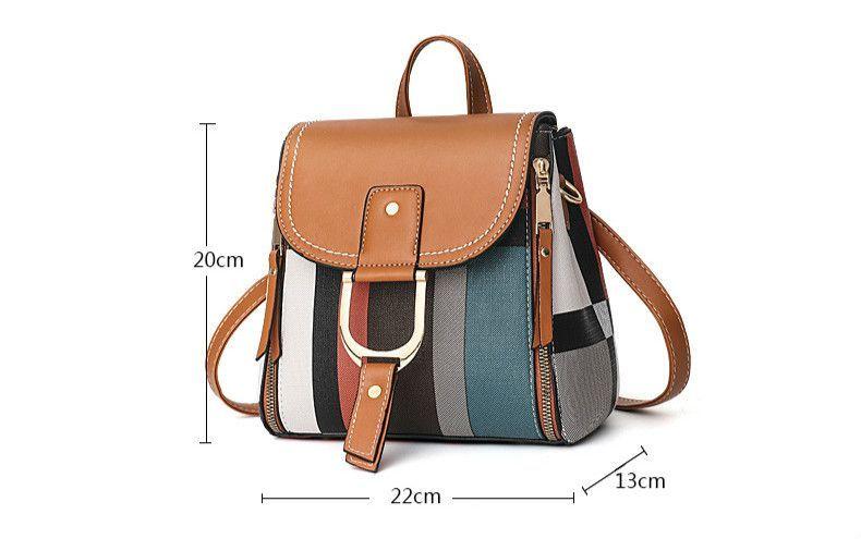 Chic Designer Style Backpack / Purse - Pretty Boutique LLC